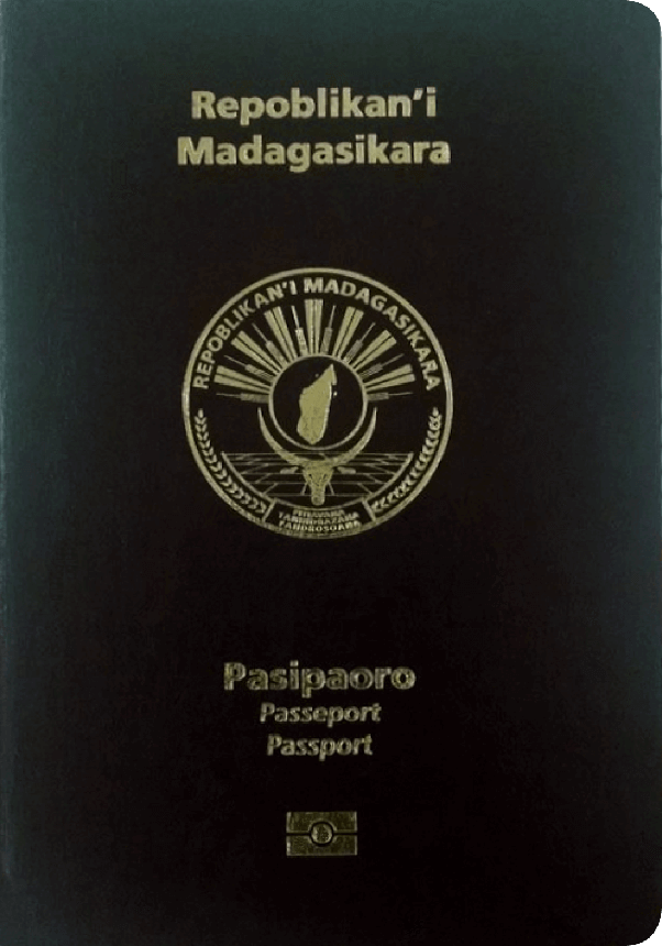 Passport of Madagascar