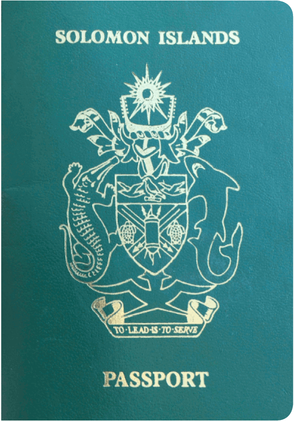Passport of Solomon Islands