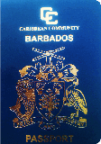 Passport cover of Barbados
