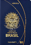Passhülle von Brasilien