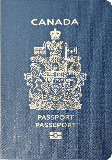 Обложка паспорта Канада