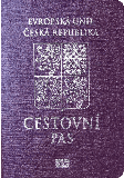 Capa do passaporte de Chéquia