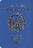 Passhülle von Dschibuti