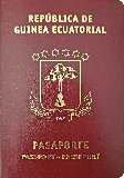 Passhülle von Äquatorialguinea