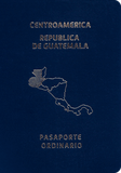 Bìa hộ chiếu của Guatemala