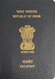 Passport cover of Ấn Độ