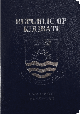 Passport cover of Кирибати