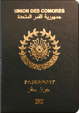 Couverture de passeport de Comores
