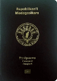Funda de pasaporte de Madagascar