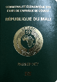 Passport cover of Malí