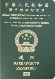 Passport cover of Macao