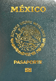 Passport cover of México