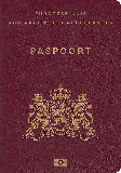Passhülle von Niederlande