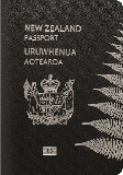 Passport cover of Nouvelle-Zélande