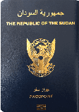 Passhülle von Sudan