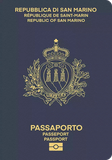 Passport cover of Сан-Марино