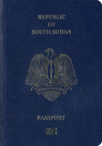 Обложка паспорта Южный Судан