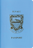 Capa do passaporte de Tuvalu