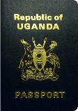Funda de pasaporte de Uganda