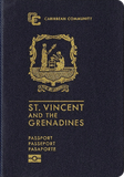 Passport cover of Сент-Винсент и Гренадины