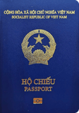 Capa do passaporte de Vietnã