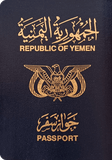 Passhülle von Jemen