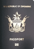 Capa do passaporte de Zimbabwe