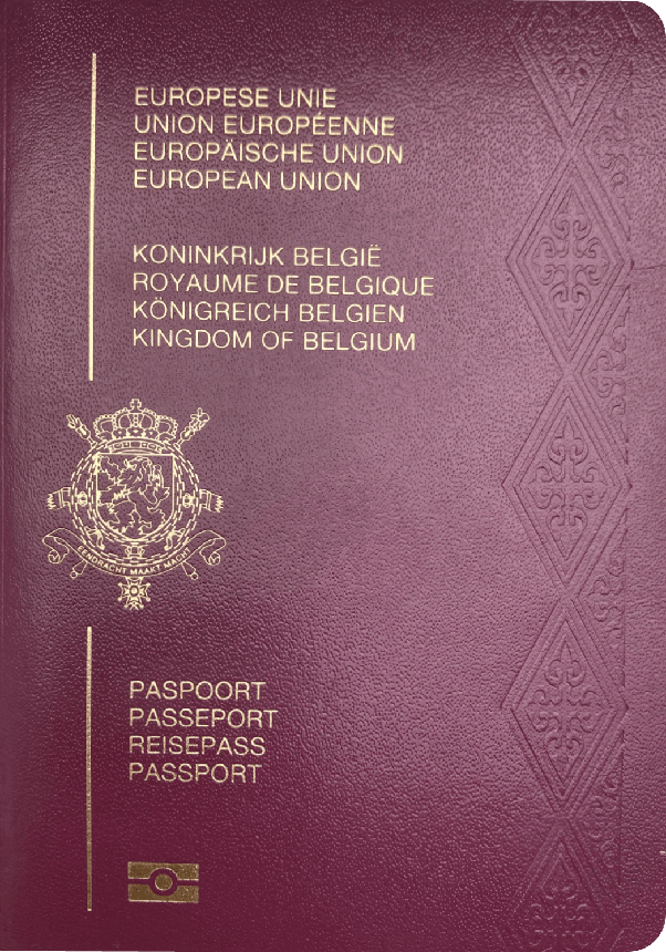 Reisepass von Belgien