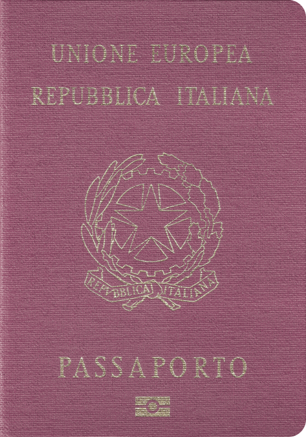 Reisepass von Italien