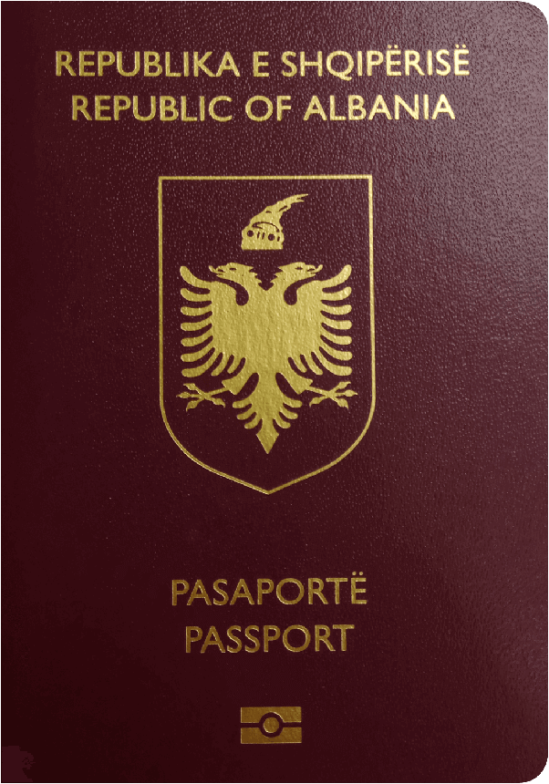 Pasaporte de Albania