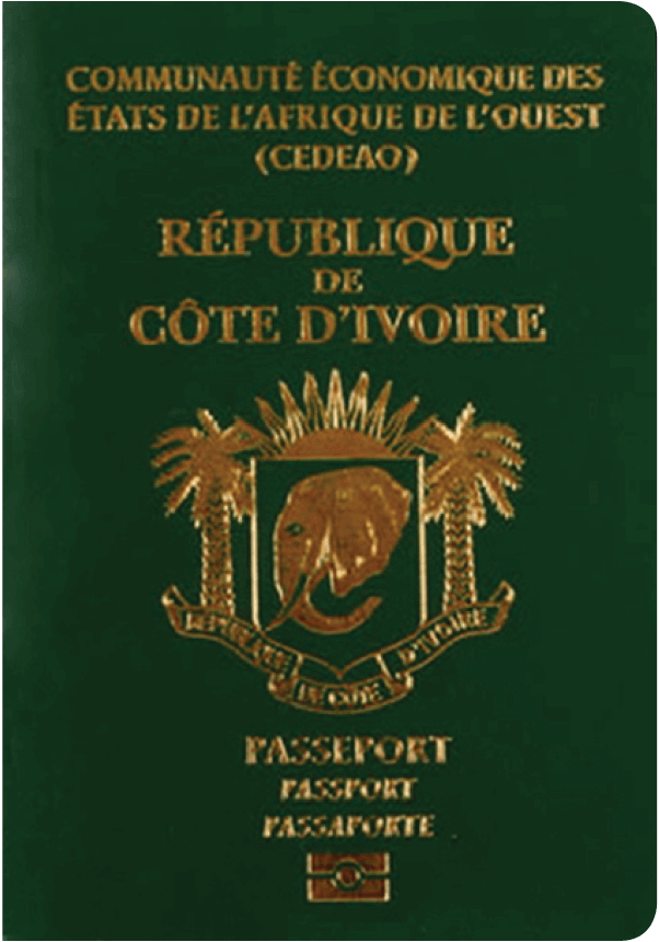 Passaporte de Costa do Marfim
