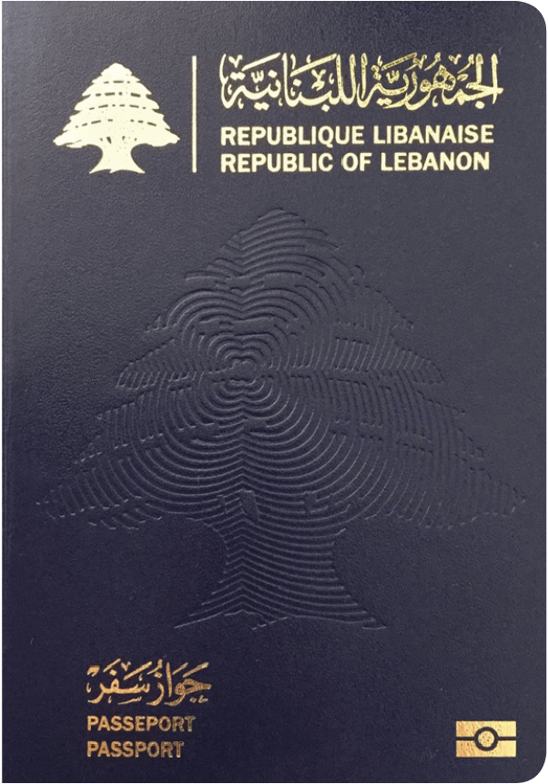 Паспорт Ливан